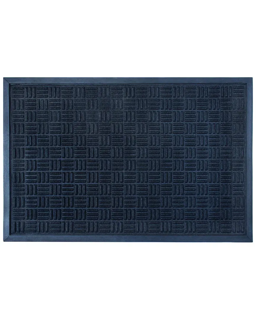 Patterned Doormat - Black image