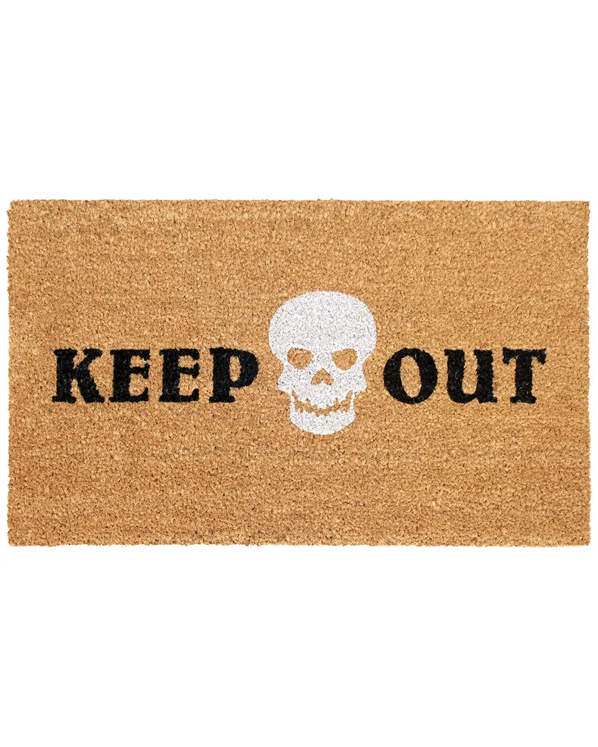 Rug Smith Keep Out Doormat - Natural, Coir