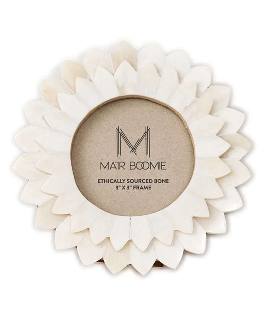 Amalesh Bloom 3x3 Picture Frame - White image