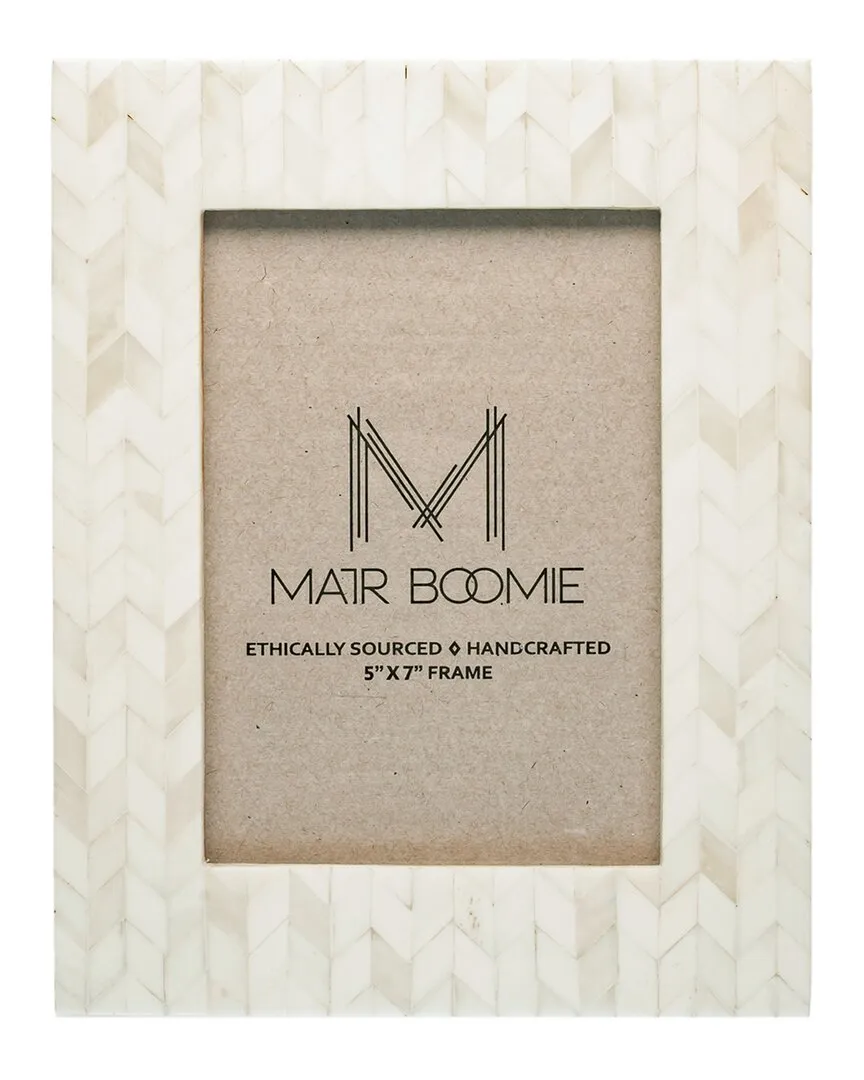 Artemis 5x7 Picture Frame - Cream, Bone image