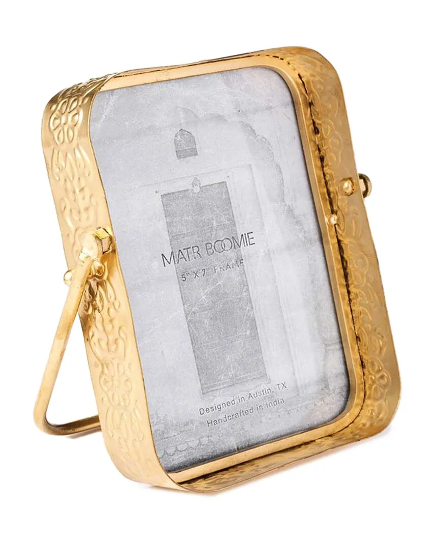 Loha 5x7 Picture Frame - Gold, Iron image