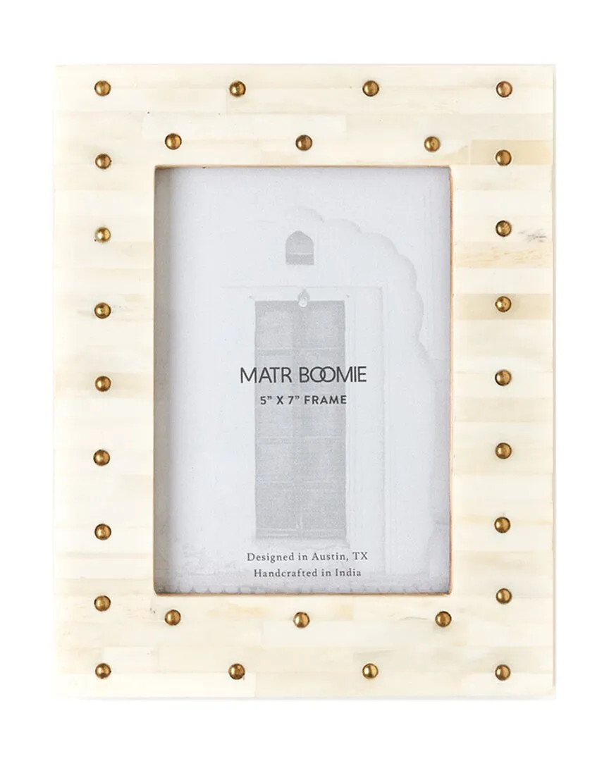 Mukhendu 5x7 Picture Frame - Cream, Bone