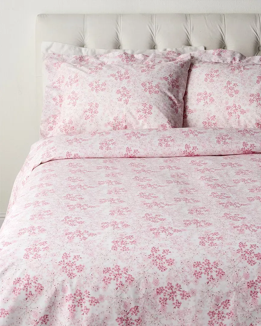 200 Thread Count 3pc Duvet Set - Pink, Cotton