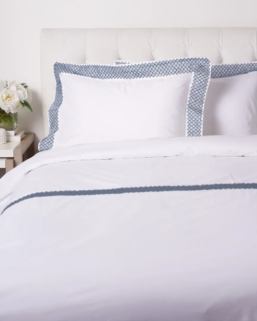 Drops Duvet Set - White, Cotton