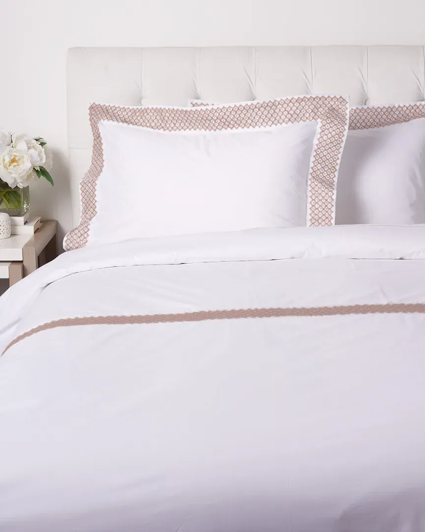 Drops Duvet Set - White, Cotton