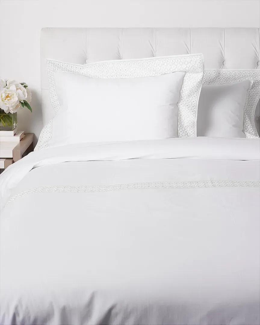 Sicily Duvet Set - White, Cotton
