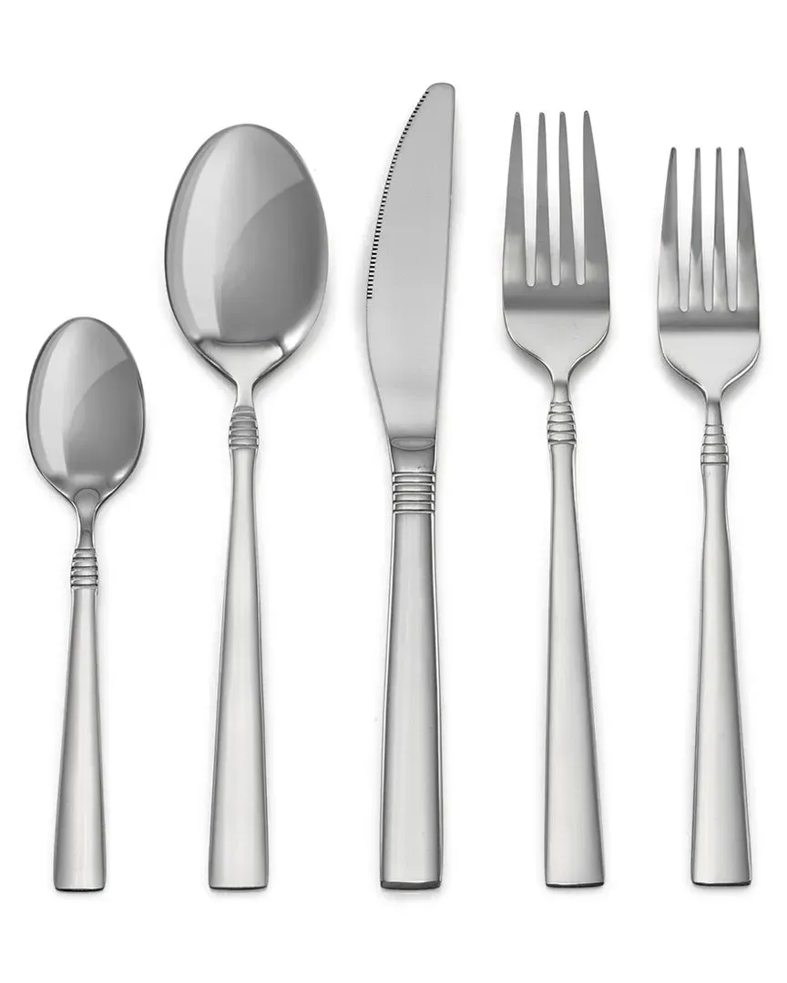 Cravat 20-Piece Flatware Set - Silver, Stainless Steel