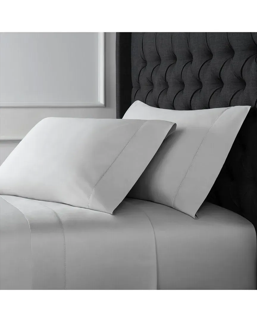 Hemstitch 1000TC Sheet Set - Cotton Polyester image