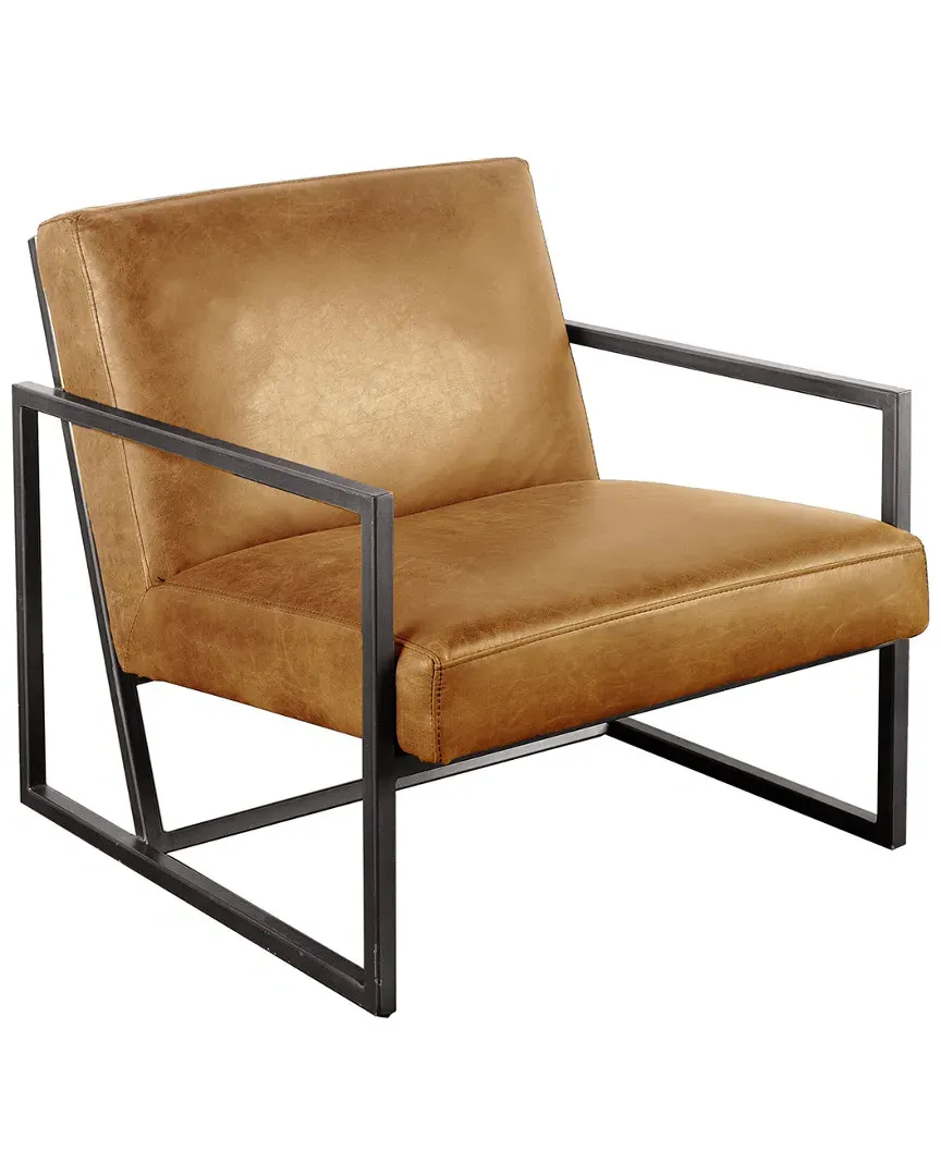 Armelle II Arm Chair - Brown, Leather image