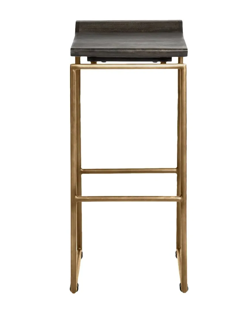 Givens 30in Bar Stool - Brown, Wood image