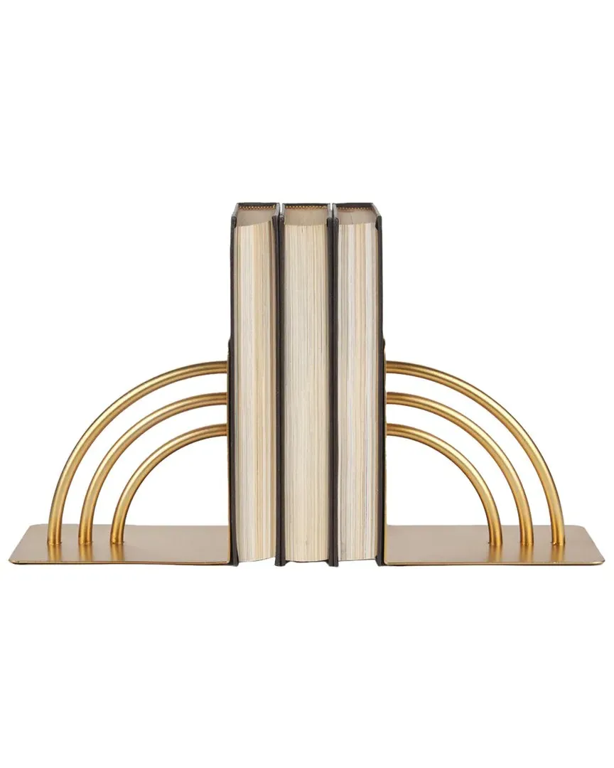 Hope Decorative Bookends - Gold, Iron image