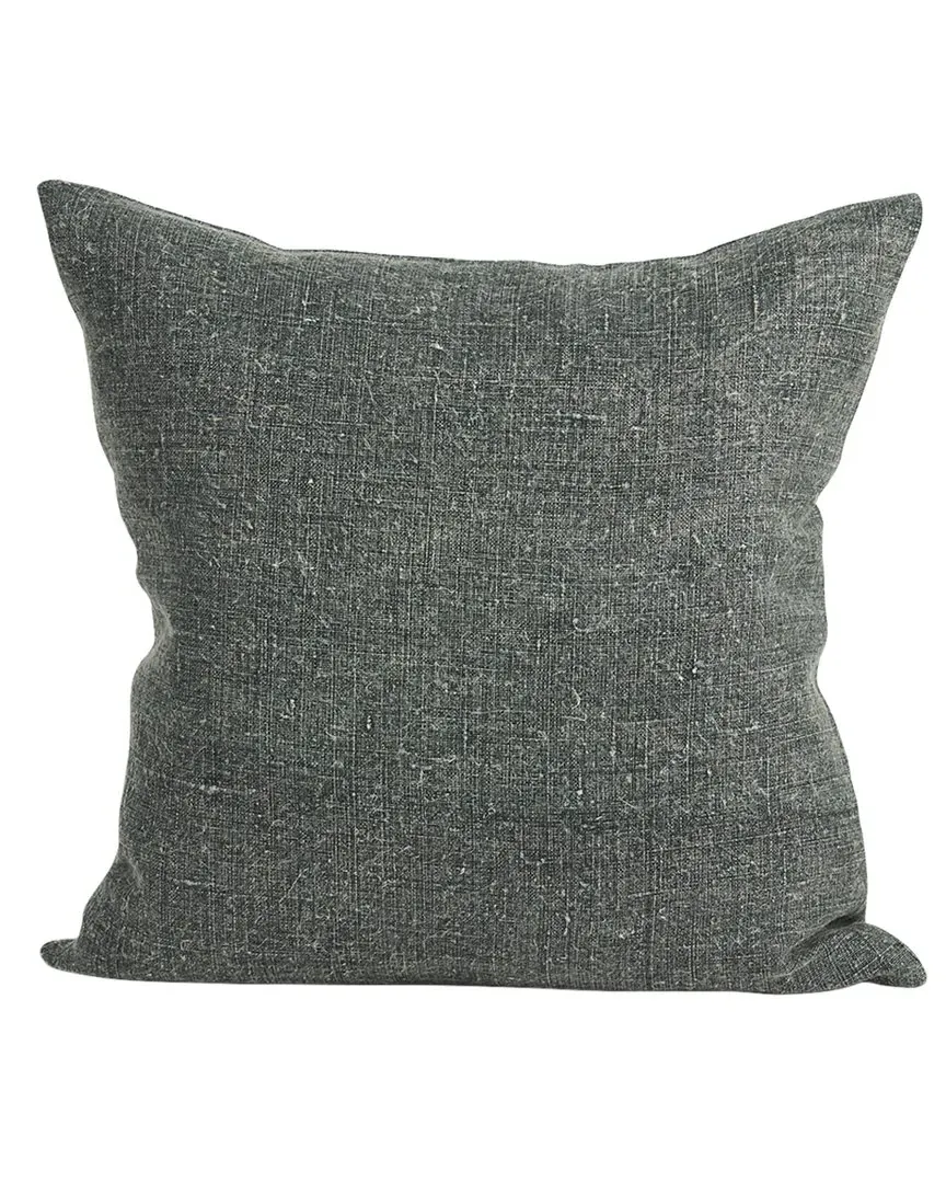 Jack Square Pillow Cover - Green, Linen image