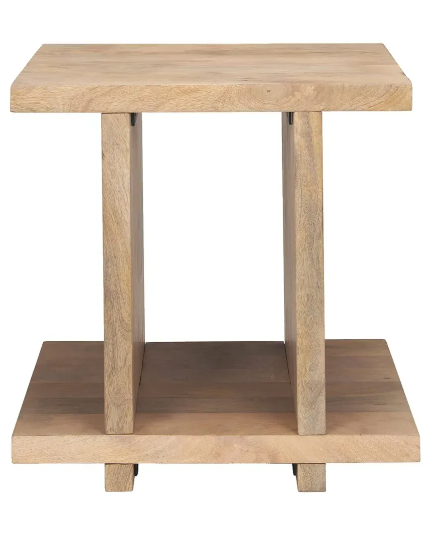 Nohr Accent Table - Light Brown, Mango Wood image