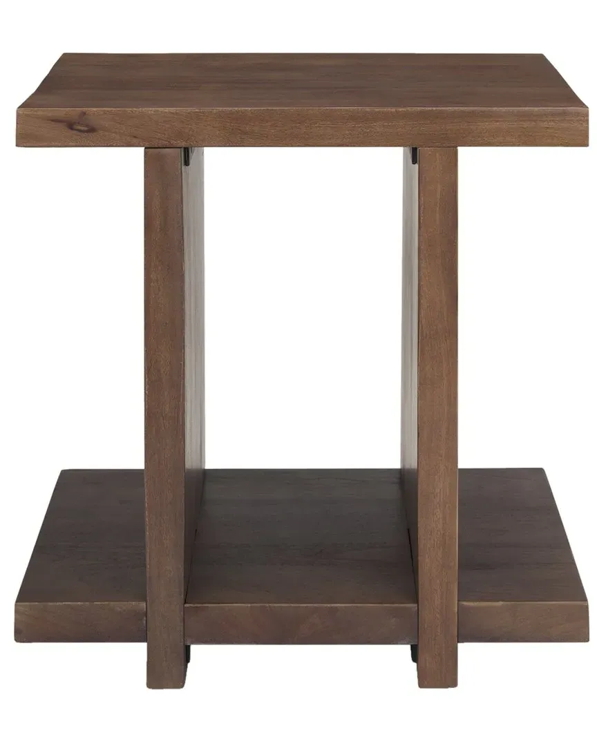 Nohr Accent Table - Medium Brown, Mango Wood