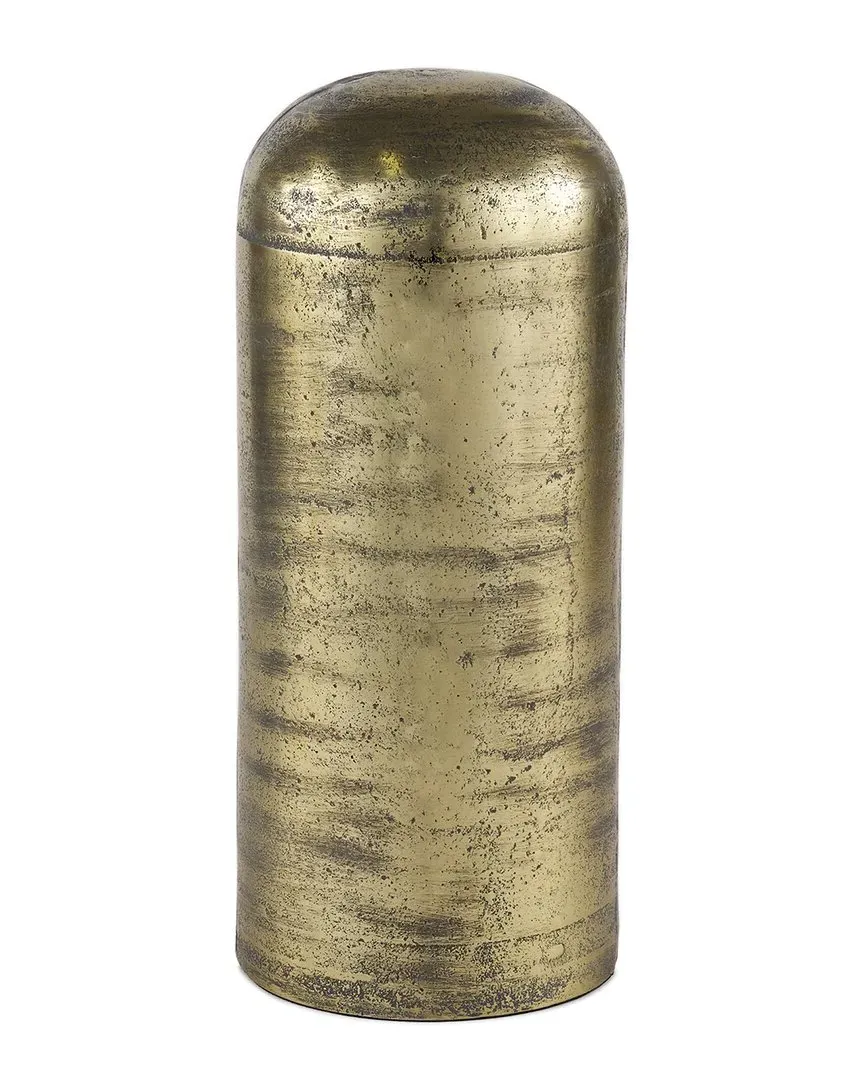 Quonset Extra Tall Pillar Object - Gold, Metal image