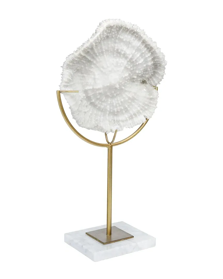 Sandy I Small Sand Dollar Object - White, Resin image