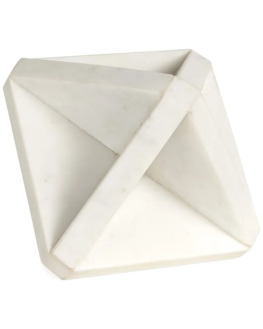 Sophia Marble Decor Stand - White image