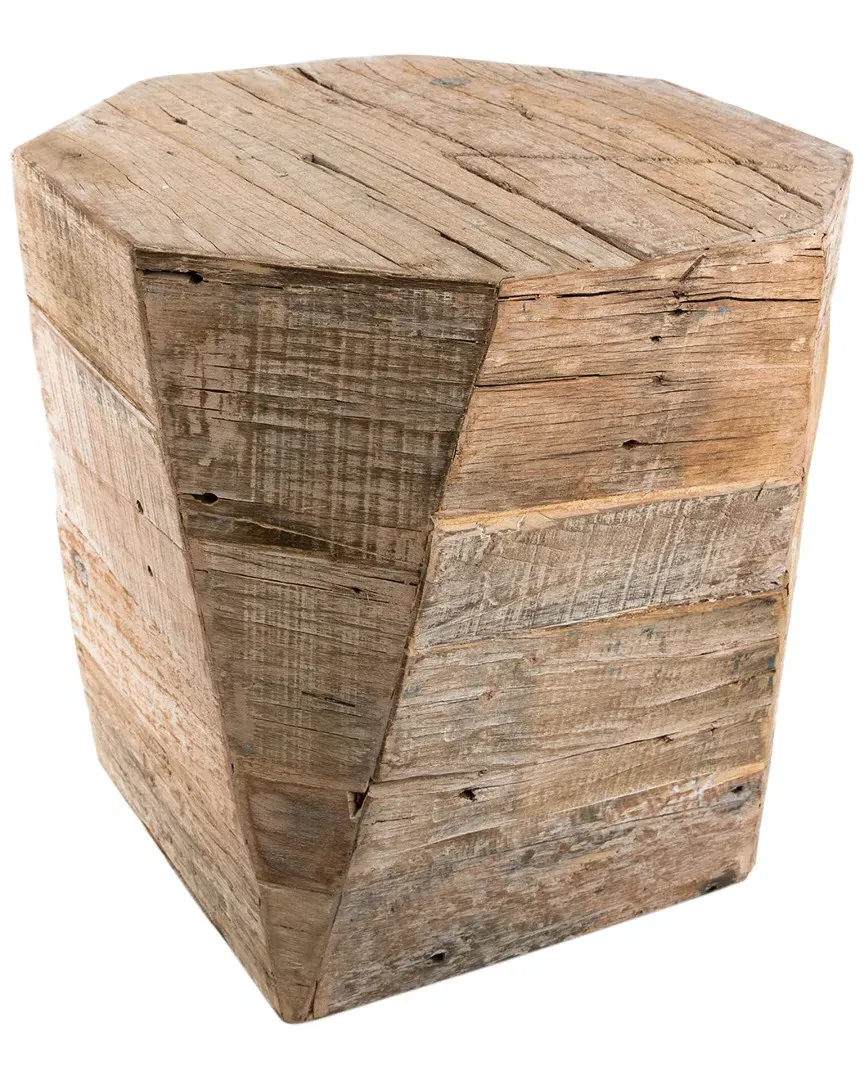 Stowe II Octagon End Table - Natural Wood image