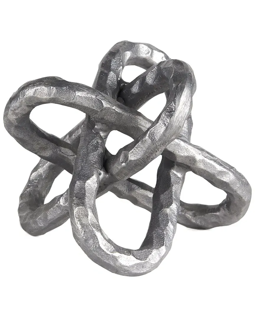 Wilhelm I Small Link Decor Object - Silver, Metal image