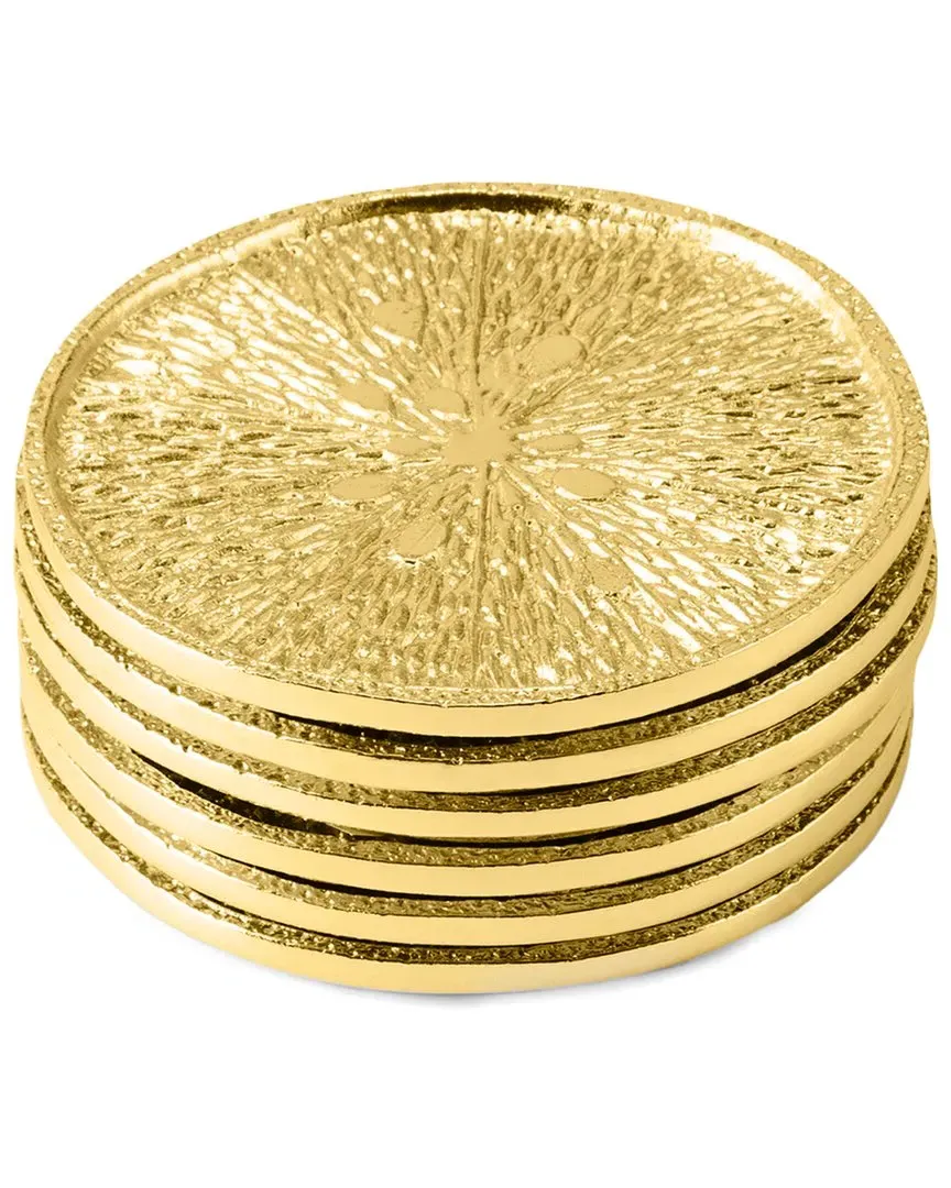 Lemon Coaster Set - Zinc image