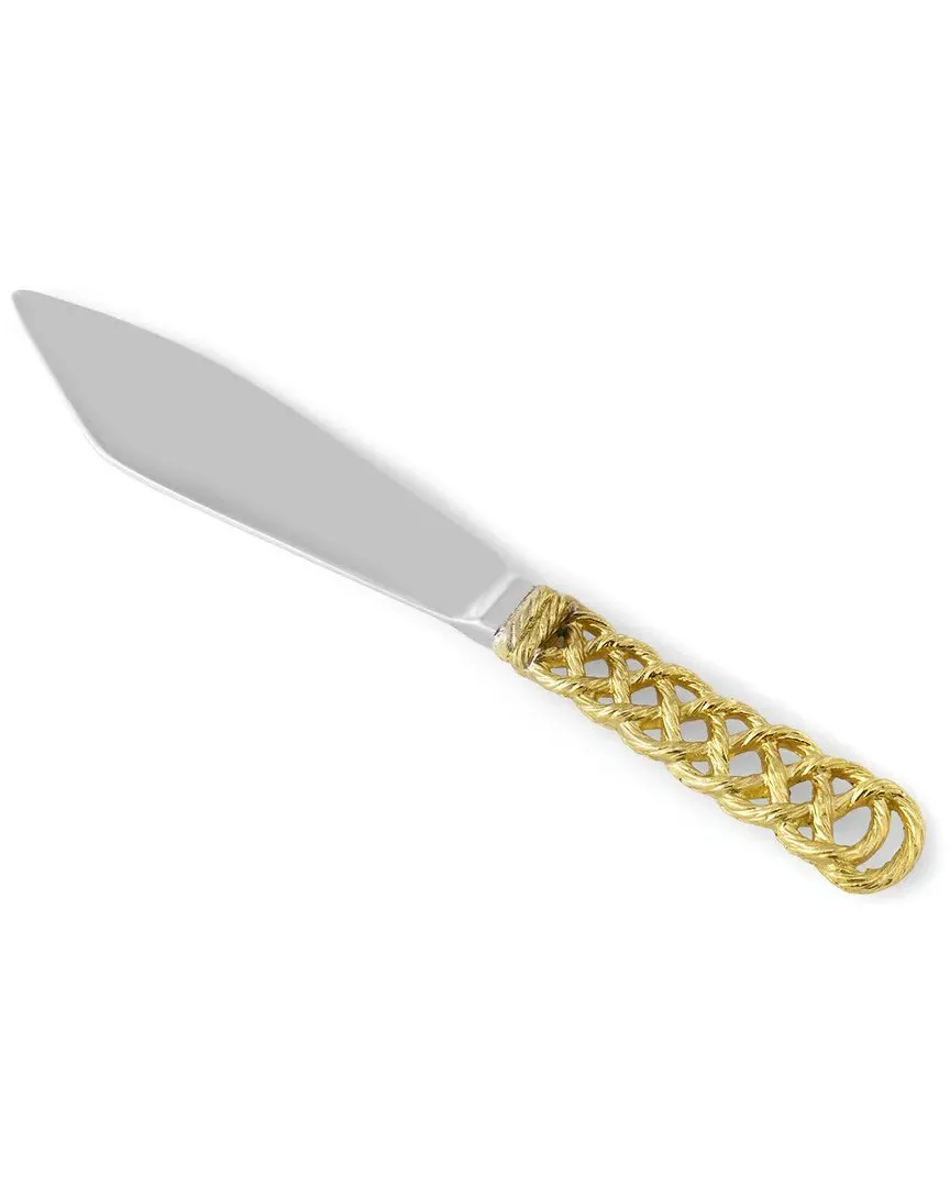 Love Knot Cake Server - Brass, Steel image