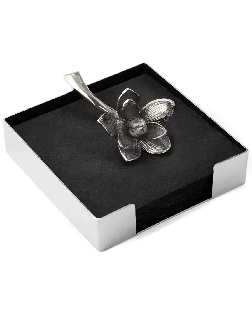 Michael Aram Lotus & Lily Cocktail Napkin Box image
