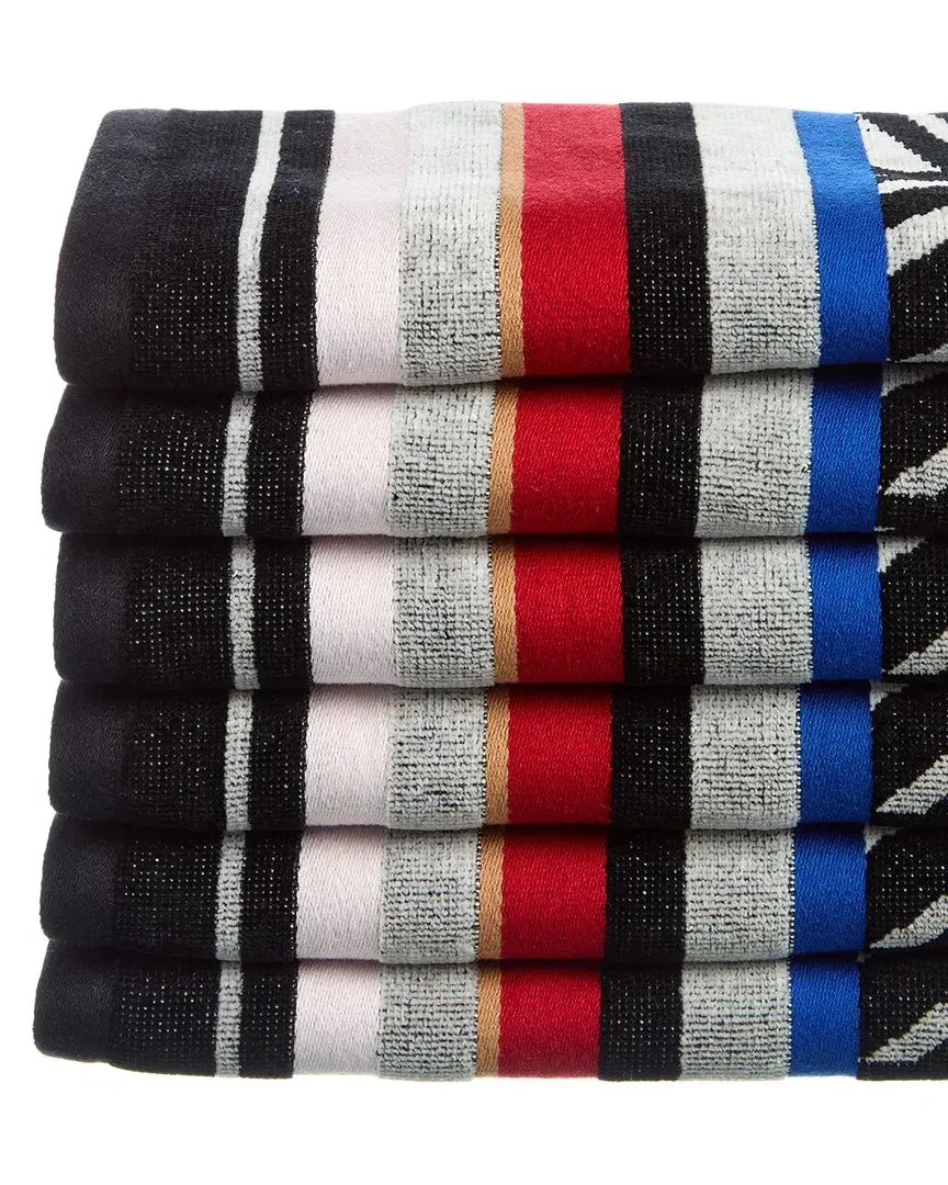 Calista Set of 6 Hand Towels - Multicolor image