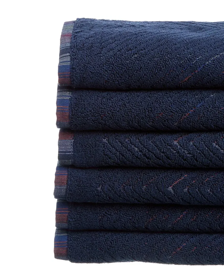 Harmony 6pc Ospite Unita Hand Towel Set - Multicolor, Cotton image