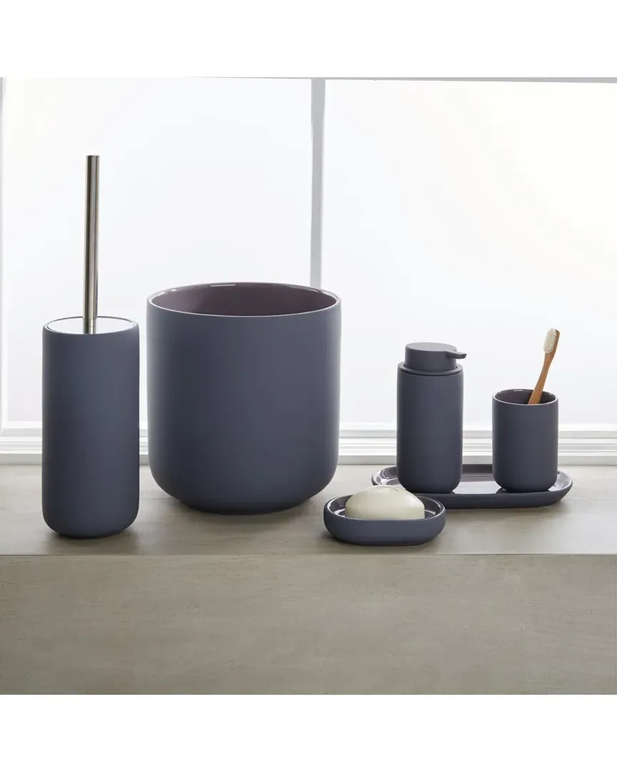 Callan 6-Piece Bath Countertop Set - Grey, Ceramic