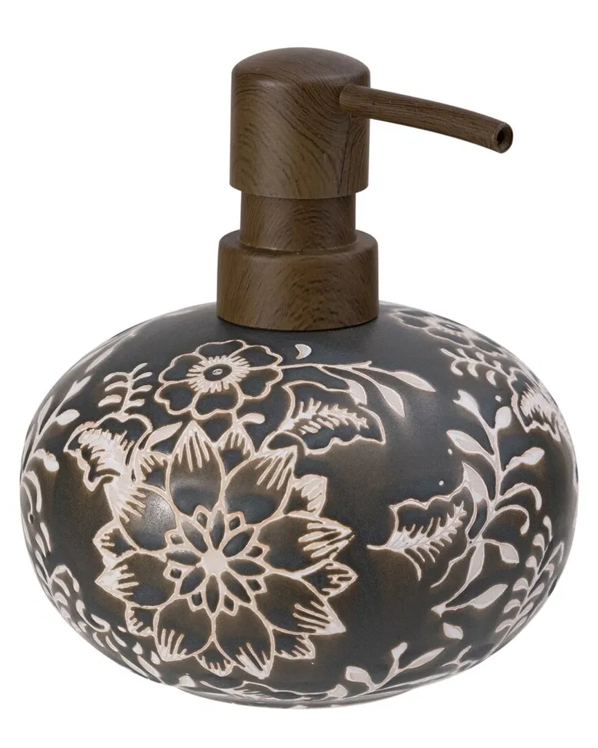 Fiore Bathroom Bundle Set - Grey/Green, Ceramic image