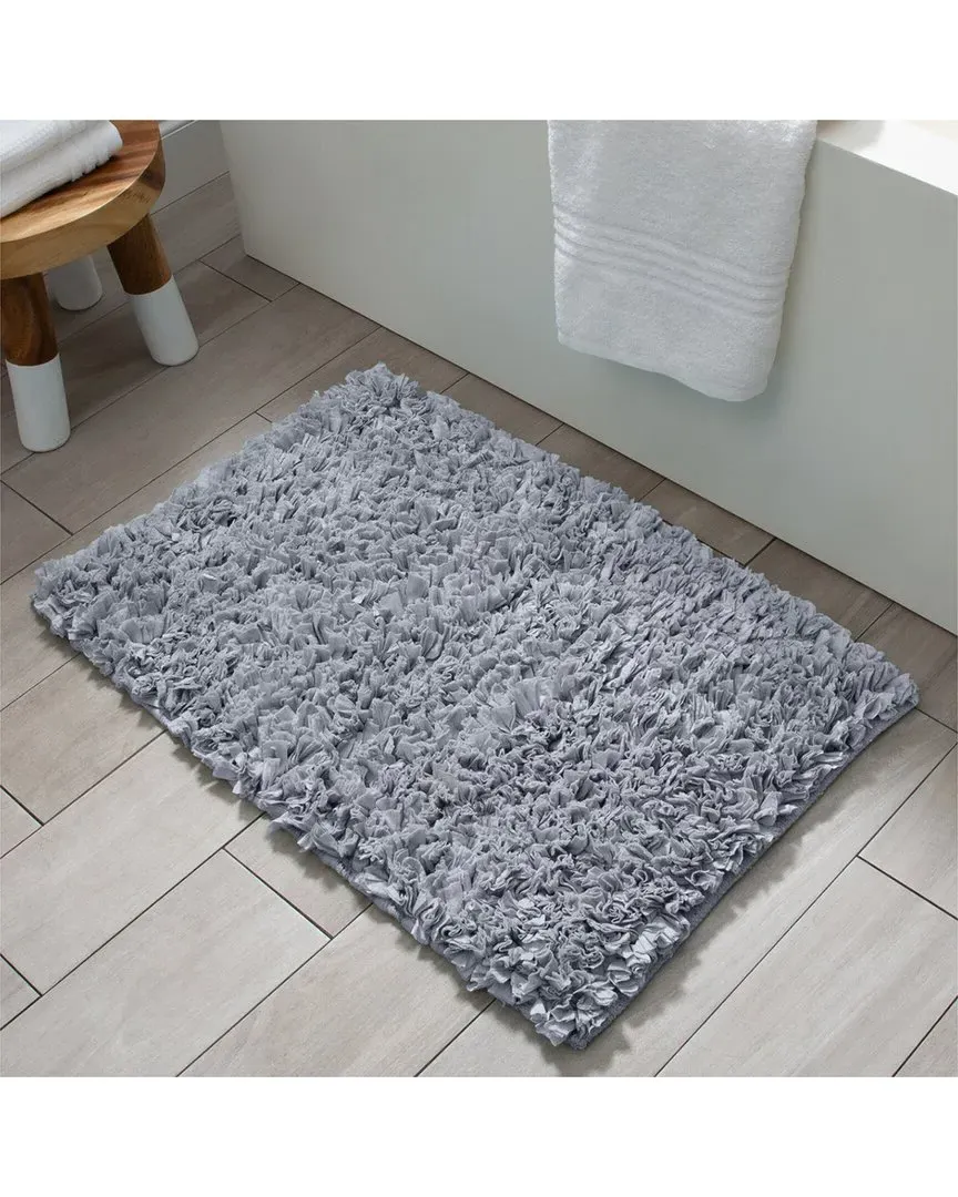 Petal Bath Mat - Grey