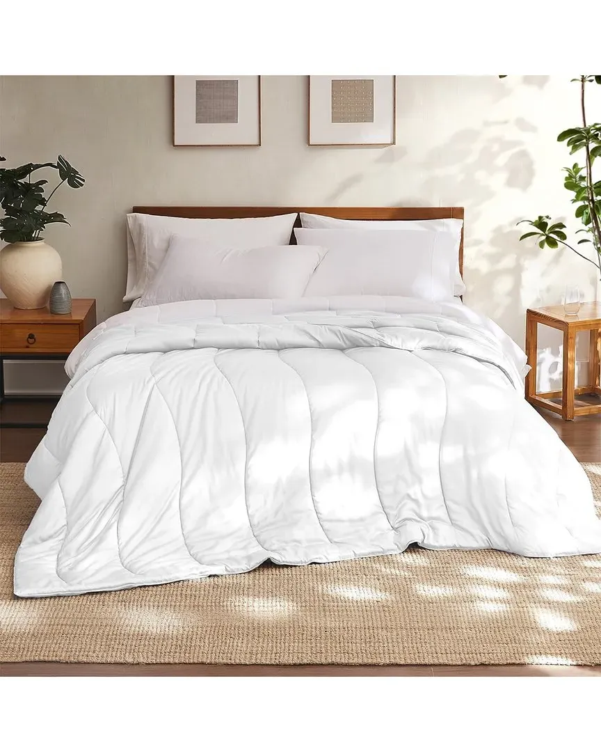200 Thread Count Tencel Lyocell Down Alternative Comforter - White
