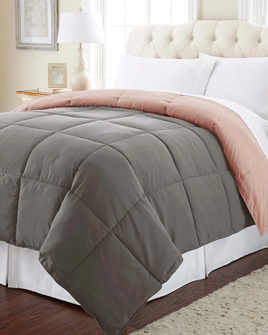 California King Down Alternative Comforter - Charcoal image