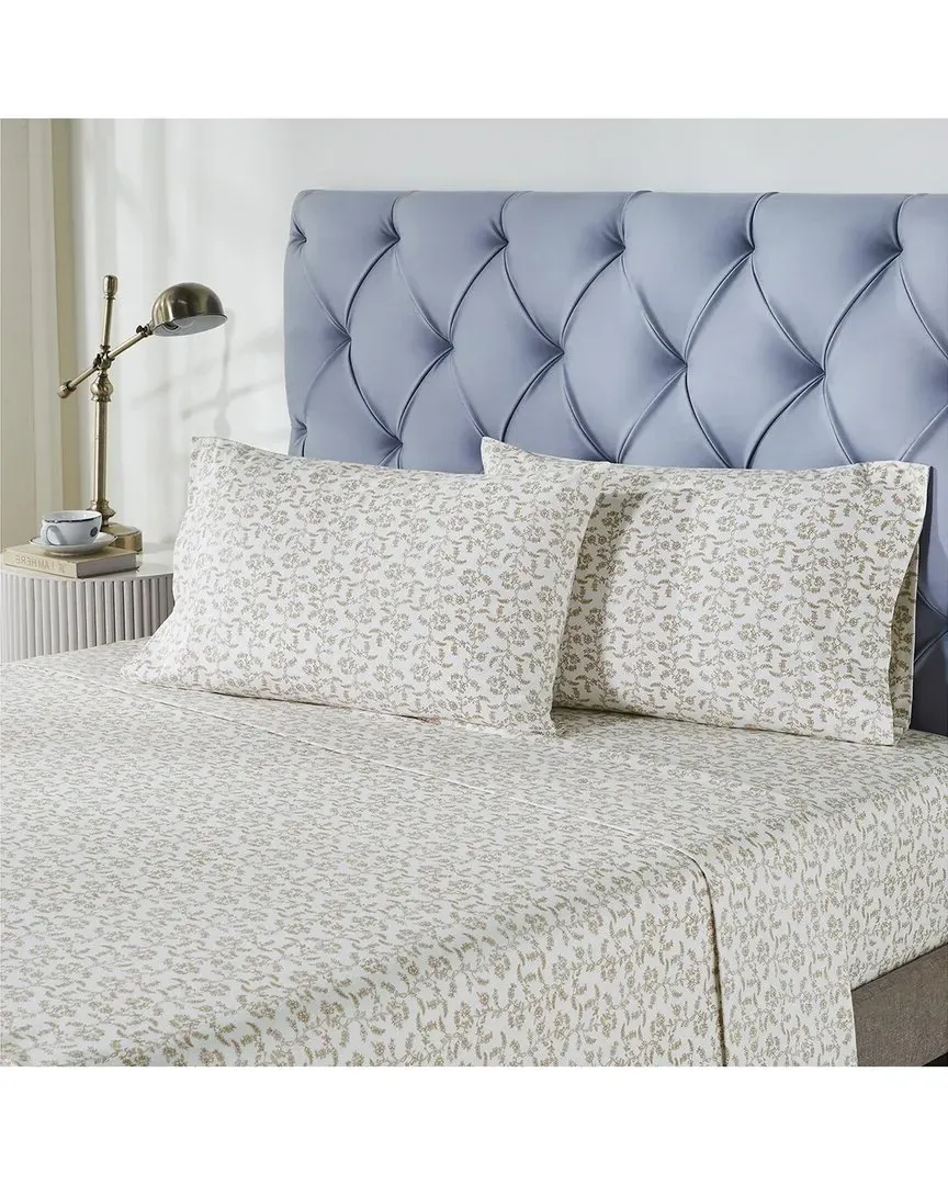 Cotton Flannel Sheet Set - White