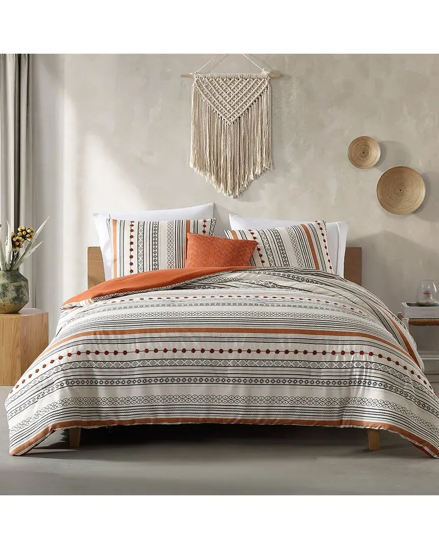 Layne Printed Comforter Set - Multi, Microfiber image