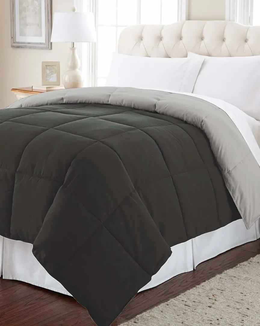Reversible Comforter - Carbon, Microfiber