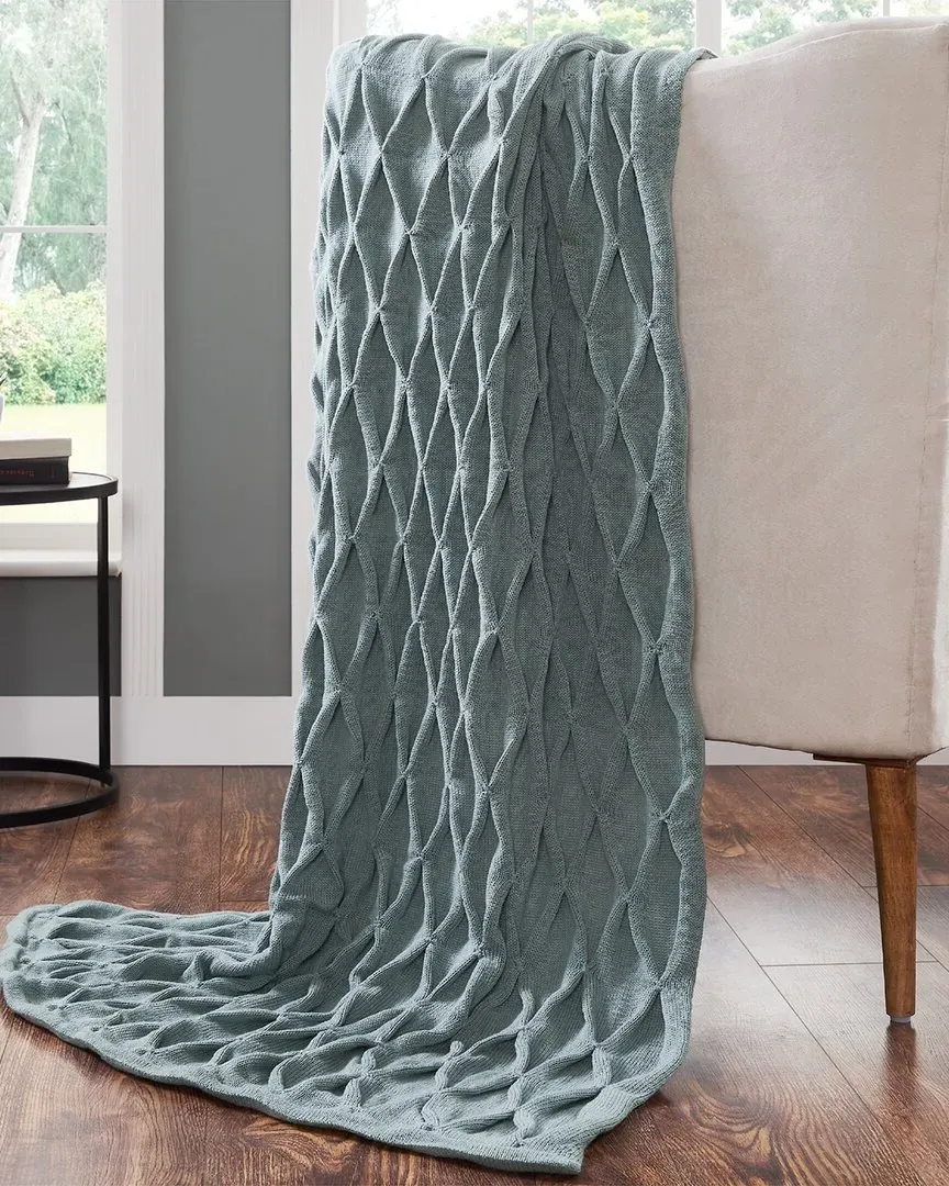 Samira Acrylic Embellished Throw - Ivy image