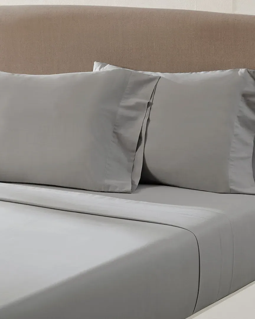 Vintage Washed 4pc Sheet Set - Platinum, Cotton