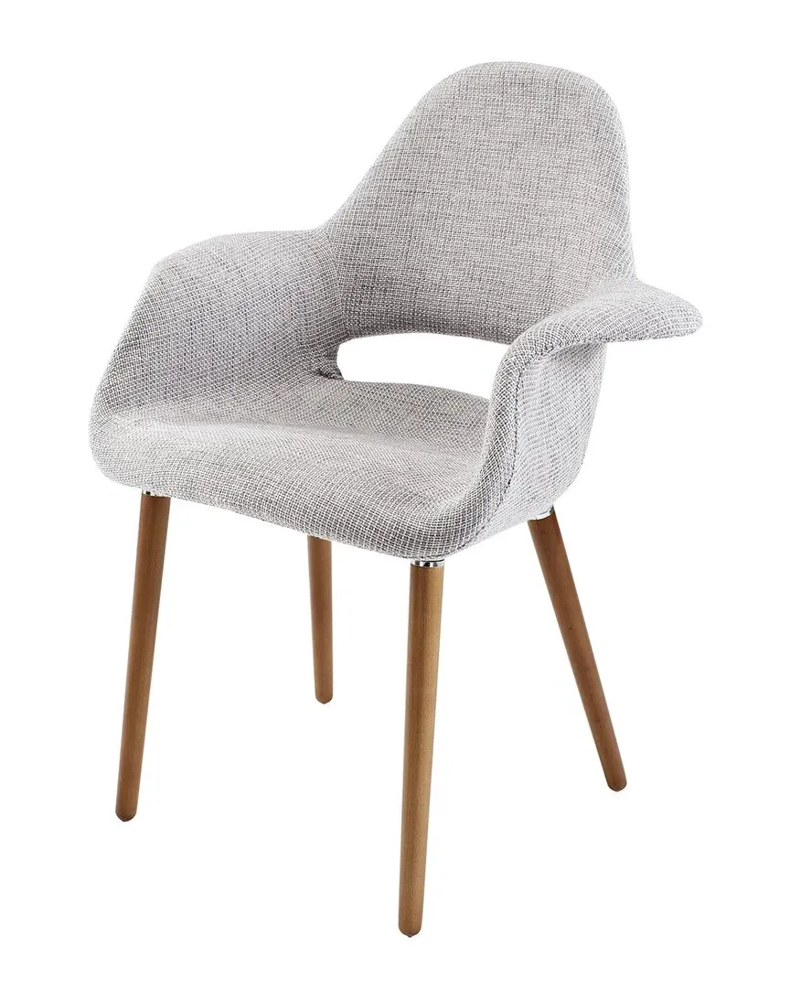 Aegis Upholstered Armchair - Light Gray, Fabric image