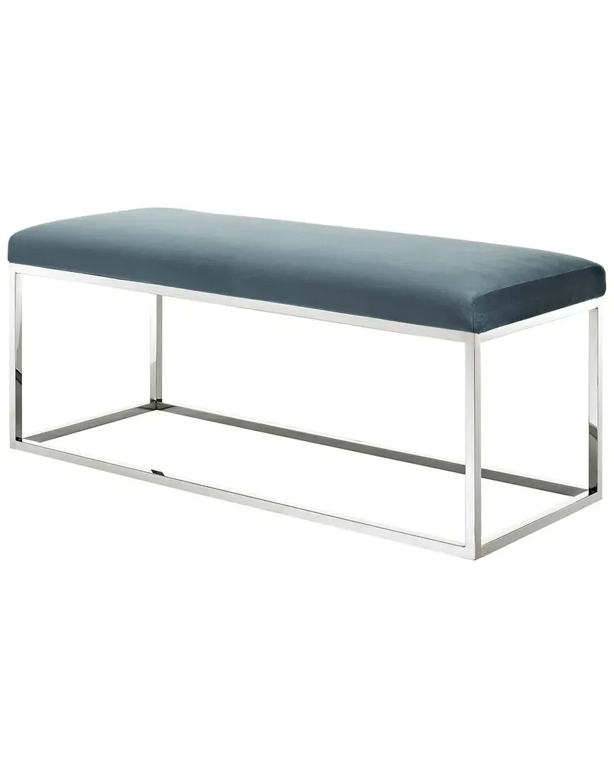 Anticipate Performance Velvet Bench - Blue image