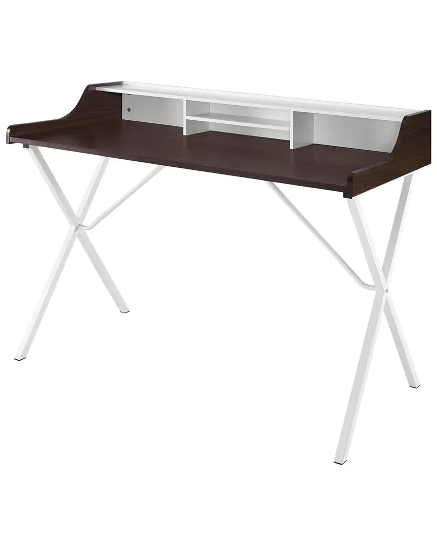 Bin Office Desk - Cherry image