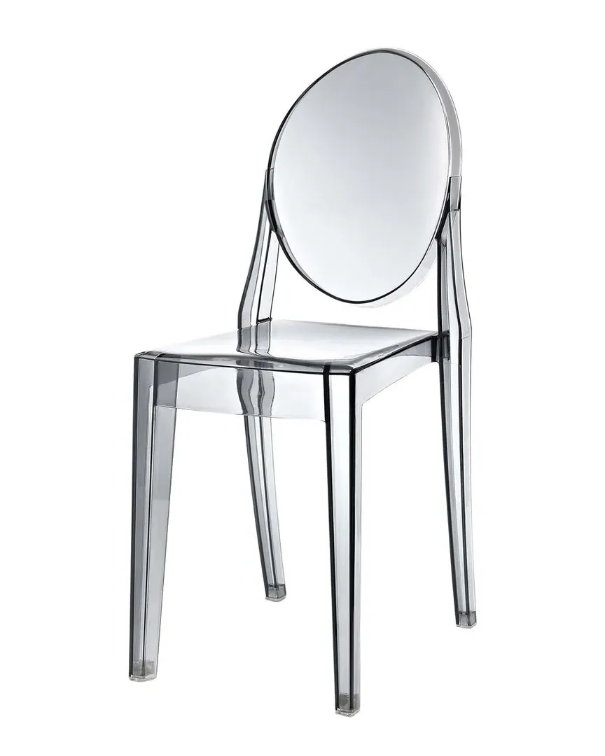 Casper Dining Side Chair - Smoked Clear