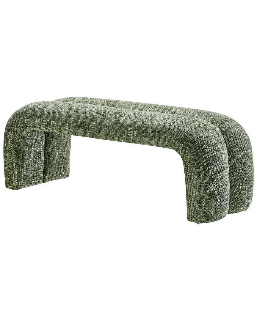 Dax Accent Bench - Basil, Chenille image