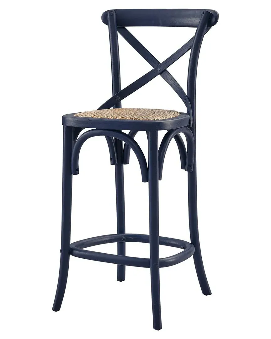 Gear Counter Stool - Blue, Elm image