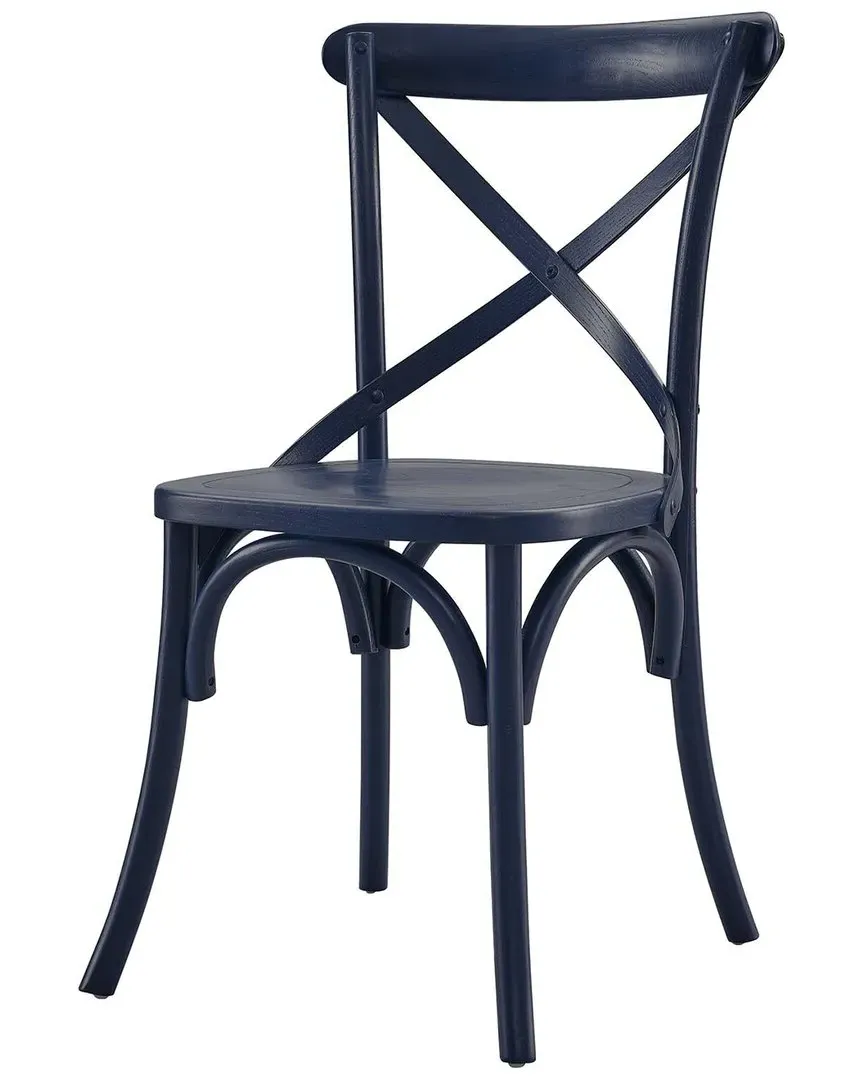 Gear Dining Side Chair - Blue, Elm Wood image