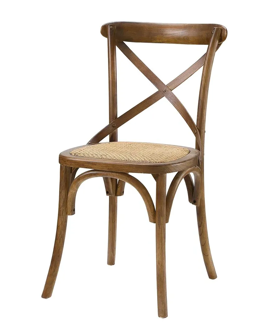 Gear Dining Side Chair - Walnut, Wood