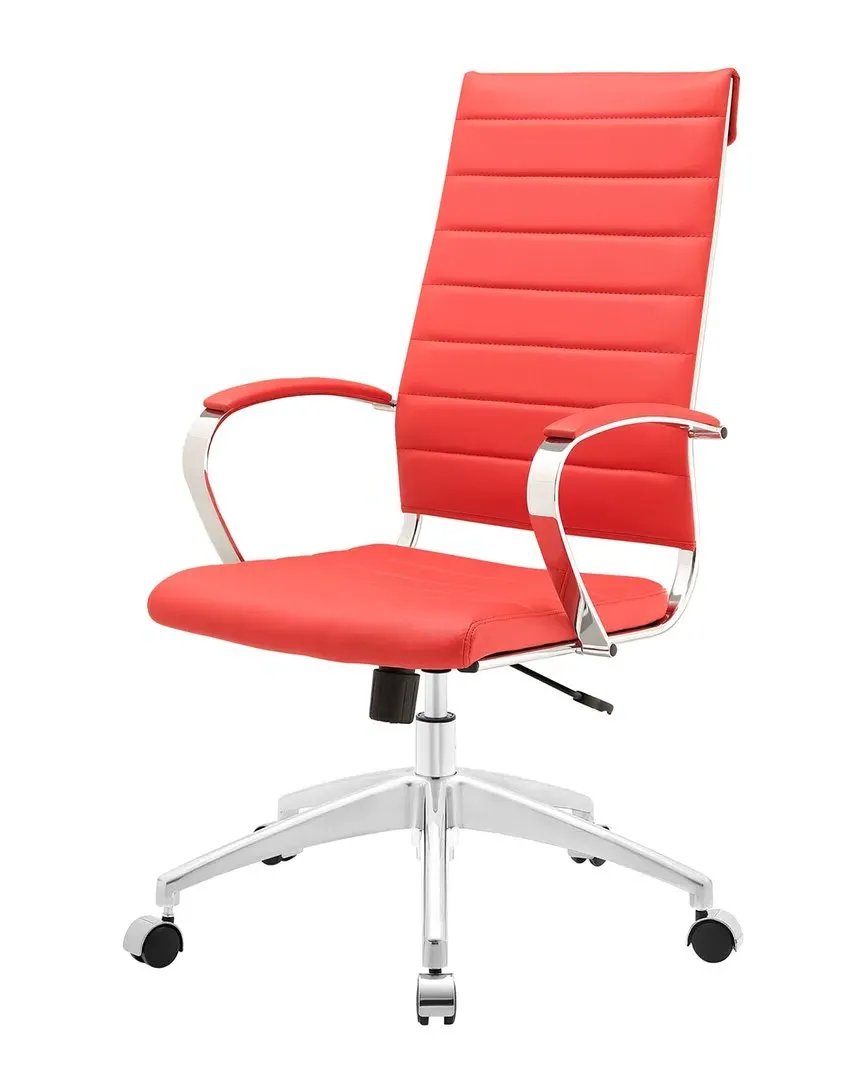 Jive Highback Office Chair - Red, Vinyl