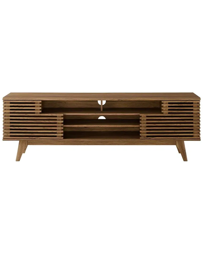 Render 71in Media Console TV Stand - Walnut image