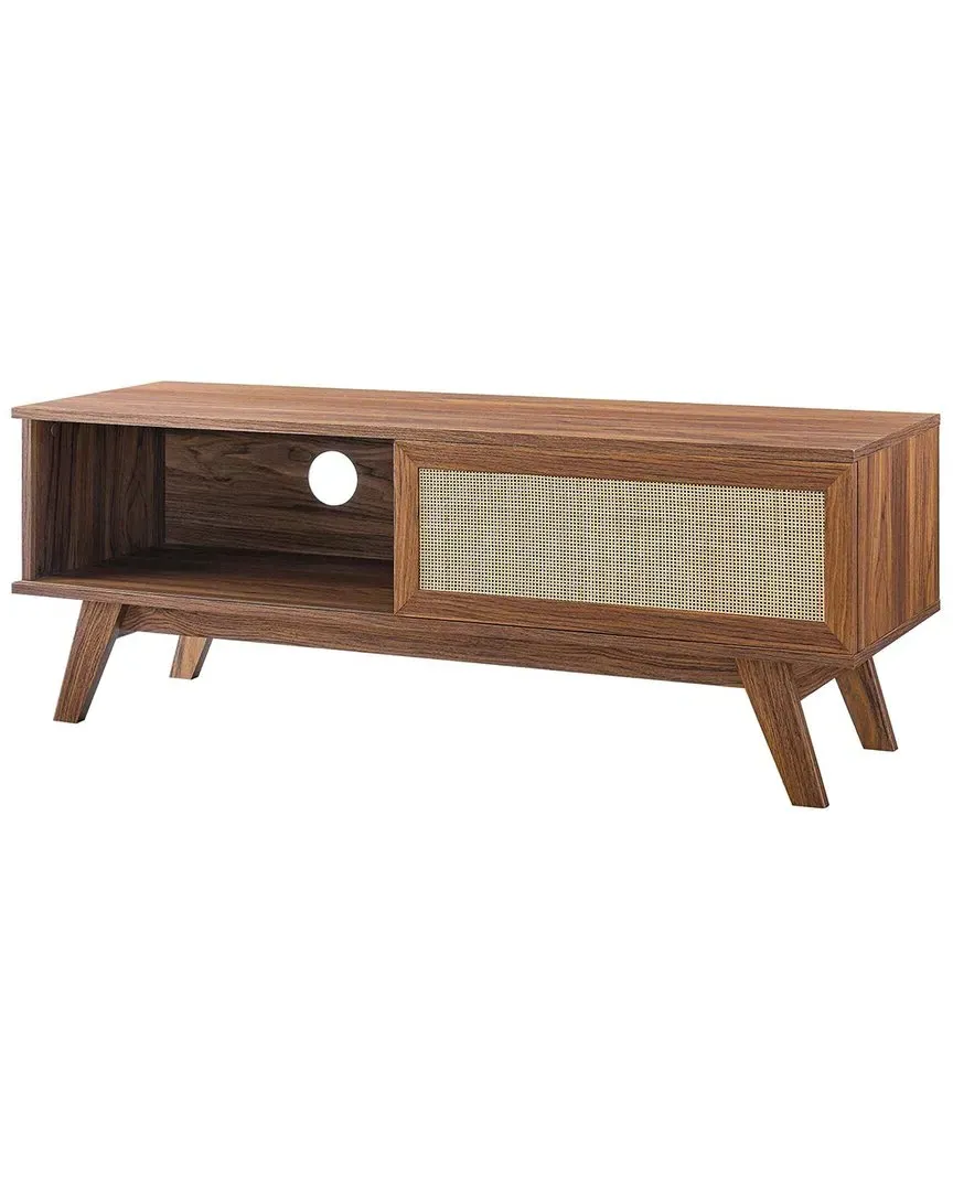 Soma 47in TV Stand with Sliding Door - Brown