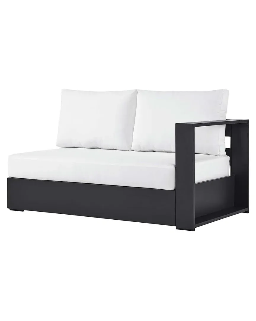 Tahoe Left-Facing Outdoor Patio Loveseat - Grey image